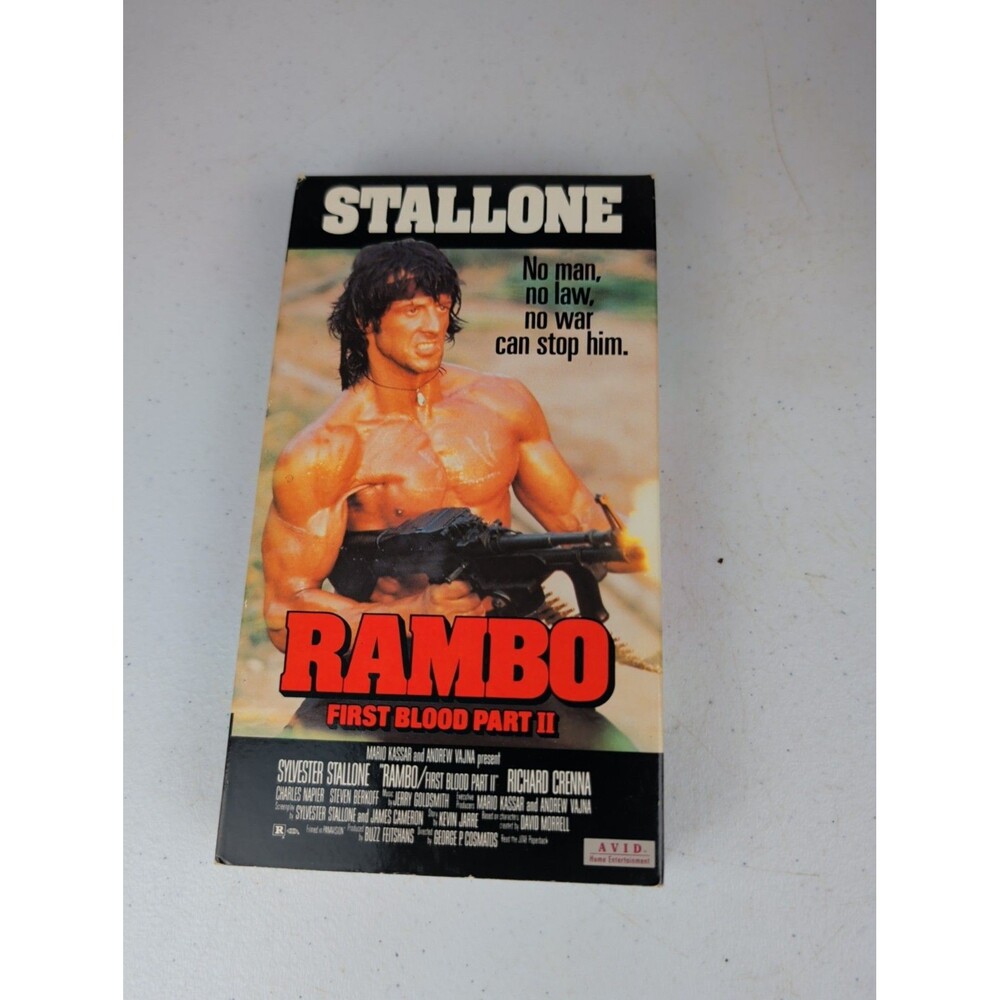 Rambo: First Blood Part II (1985, VHS)